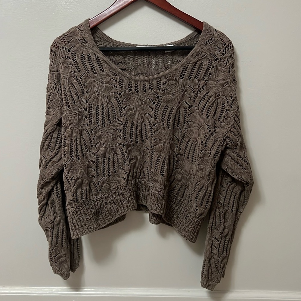 Coached crop top